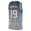 Camiseta Hombre NBA Utah Jazz Ace Bailey 2025-26 Nike City Edition Gris Swingman